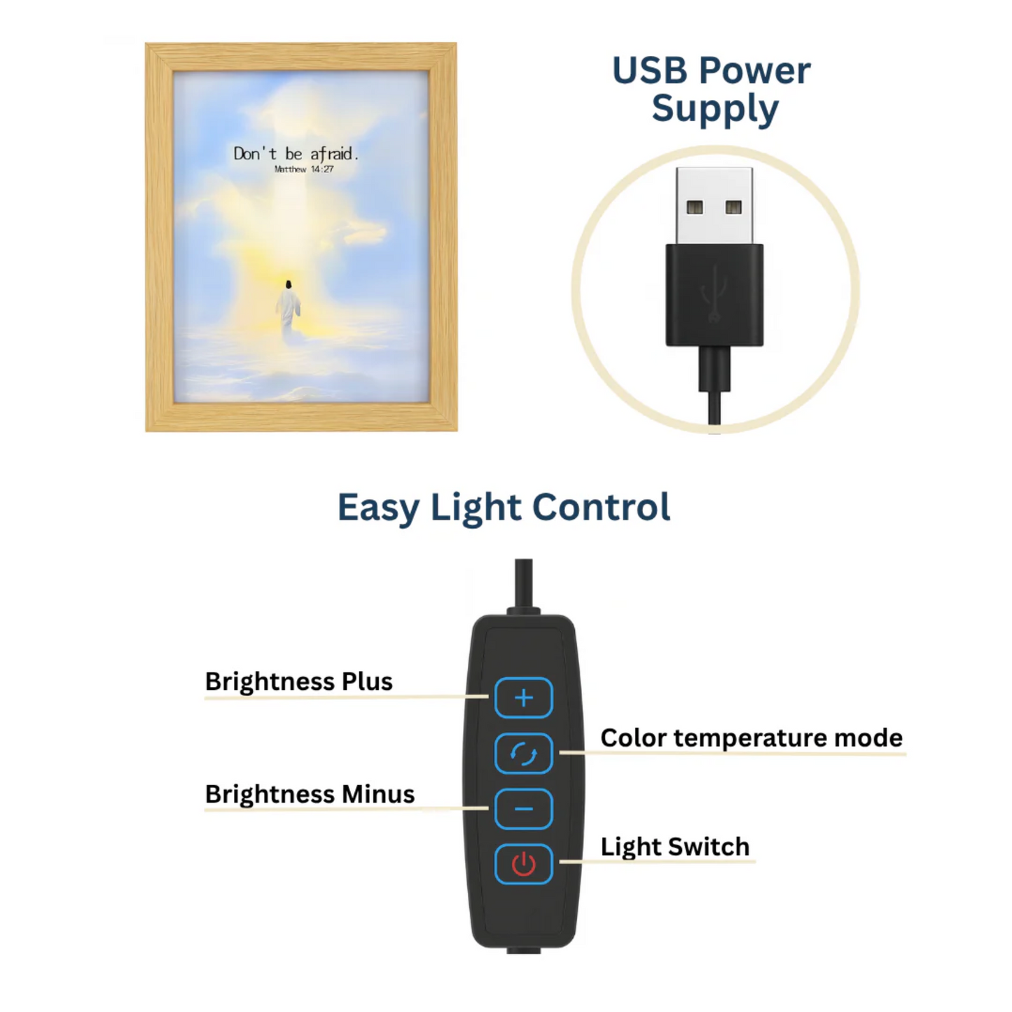 Light of God™ Bible Verse Lamp